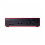 Interfaz Placa de Audio Focusrite Scarlett 2I2 4ta Gen - 2 Entradas, 2 Salidas y USB - Imagen 5