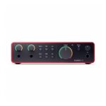 Interfaz Placa de Audio Focusrite Scarlett 2I2 4ta Gen - 2 Entradas, 2 Salidas y USB - Imagen 4