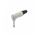 Ficha Conector Plug 6.5 Mono 90 Grados Seetronic SP2RX, Metalico