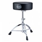Banqueta de Batería Mapex T670 Asiento Redondo, Patas Dobles