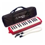 Melódica Piano 32 Notas Con Funda Magma Rojo M3202