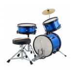 Batería para niños Stagg 3 Cuerpos, Color Azul Metalizado - Imagen 2