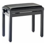 Taburete Stagg de Piano Color Negro