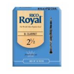Cañas R.Royal Para Clarinete, N? 2 1/2 X 1 Por una Unidad