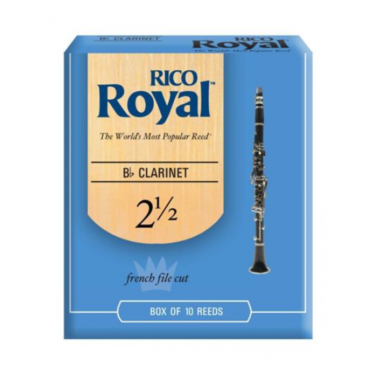 5096_4.jpg Cañas R.Royal Para Clarinete, N? 2 1/2 X 1 Por una Unidad - Imagen 1