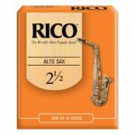 Cañas Rico Para Saxo Alto N? 2 1/2 X 1 Por una Unidad