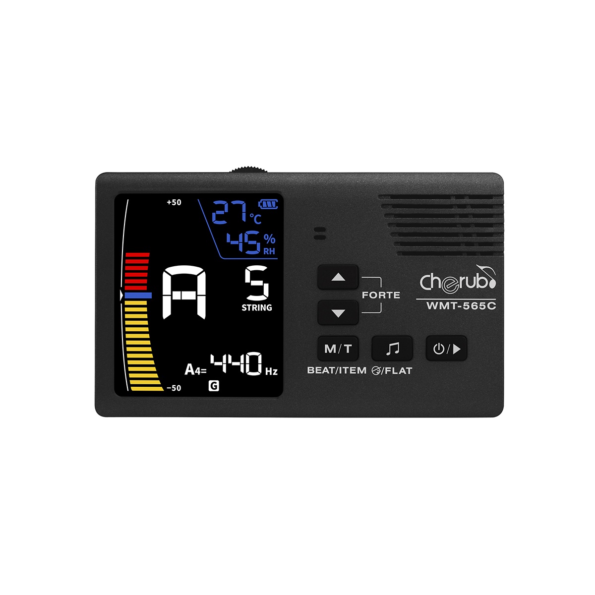 50981_4.jpg Metronomo Afinador Cromático Cherub 5 En 1 - Imagen 1