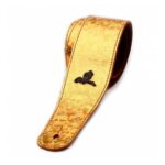 Correa Cristal De Cuero Dorada