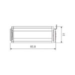 Roxtone RA3DT-XMXF – Aislador de Línea Mono Balanceado 1 Canal XLR - Imagen 2