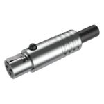 Conector Roxtone RMX3F-C Mini XLR Hembra - Imagen 2