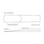 Cañas Rico Para Clarinete N° 3 X 1 Por una Unidad - Imagen 4