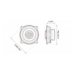 Par de Woofer Coaxiales Pioneer TS-G1020S de 4 Pulgadas 30W RMS 4Ohms - Imagen 4