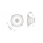 Par de Woofer Coaxiales de 5-1/4 - Imagen 4