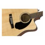 Guitarra Electroacústica Fender CD-60SCE Dreadnought, Natural - Imagen 3