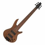 Bajo Eléctrico Ibanez GSR206B Walnut Flat 6 cuerdas