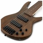 Bajo Eléctrico Ibanez GSR206B Walnut Flat 6 cuerdas - Imagen 3
