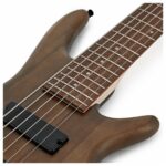 Bajo Eléctrico Ibanez GSR206B Walnut Flat 6 cuerdas - Imagen 4