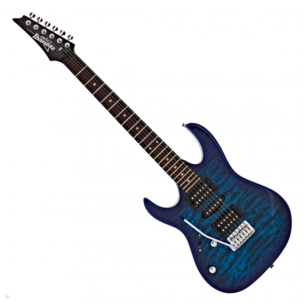 51818_4.jpg Guitarra Eléctrica Ibanez GRX70QAL-TBB, Transparent Blue Burst, P/zurdo - Imagen 1