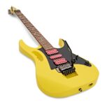 Guitarra Eléctrica Ibanez JEMJRSP, Steve Vai JEM Jr, Yellow - Imagen 2