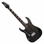 Guitarra Eléctrica Ibanez GRG170DXBN Para Zurdos, Black Night