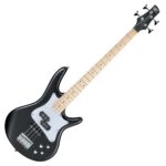Bajo Eléctrico Ibanez SRMD200BKF, Black Flat 4 Cuerdas