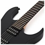 Guitarra Eléctrica Ibanez GRGR131EXB, Black Flat - Imagen 4