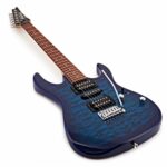 Guitarra Electrica Ibanez GRX70QA GIO, Transparent Blue Burst - Imagen 2