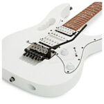 Guitarra Eléctrica Ibanez JEM Junior Steve Vai, White - Imagen 3