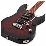 Guitarra Eléctrica Ibanez GRX70, Transparent Red Burst - Imagen 3