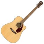 Guitarra Electroacústica Fender CD-140SCE, Natural, c/Funda