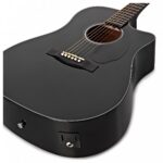 Guitarra Electroacústica Fender CD-60SCE Dreadnought, Black 2 - Imagen 3