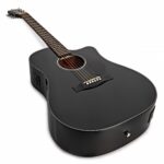 Guitarra Electroacústica Fender CD-60SCE Dreadnought, Black 2 - Imagen 2