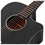 Guitarra Electroacústica Fender CD-60SCE Dreadnought, Black 2 - Imagen 4