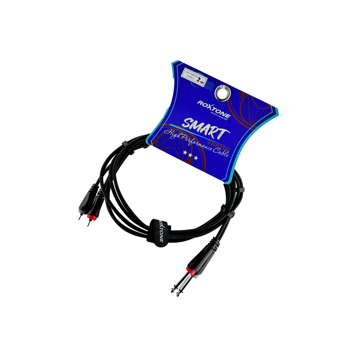 53191_4.jpg Cable Roxtone SACC150L2 2 Rca Macho A 2 Plug Macho 2 Metros - Imagen 1