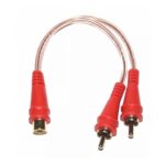Cable Audiopipe Amp-yf-2m 1 Rca Hembra A 2 Rca Macho Flex 15cm