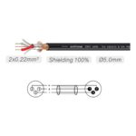 Cable Roxtone SMX200L1 Xlr A Xlr 1 Metro - Imagen 4