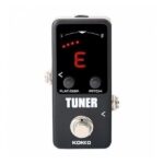 Pedal Kokko Ftn2 Mini Tuner Afinador Para Guitarra O Bajo - Imagen 2
