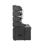 Sistema Line Array Activo XP Audio LA412 - 4 Modulos 4" + Subwoofer 12" 800W RMS - Imagen 4