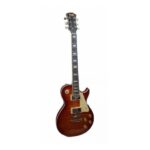 Guitarra Electrica Smith Les Paul Roja Sunburst GLS120 - Imagen 2