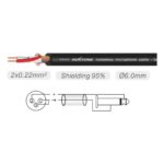 Cable Roxtone SMXJ210L6 Plug Mn Macho A Xlr Hembra 6 M - Imagen 2