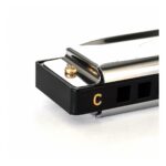 Armónica Lwhm10s Lincoln C Cromada Con Estuche - Imagen 2