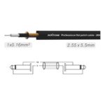 Cable Roxtone FPJJ100L010  Interpedal 10 Cm - Imagen 3