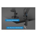 Soporte Pie de Micrófono Roxtone PMS210 - Mesa Articulado - Imagen 2