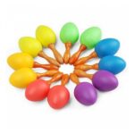 Huevo Shaker Dadi con manija de Madera