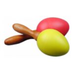 Huevo Shaker Dadi con manija de Madera - Imagen 2