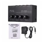 Mini Mixer De Linea Xp Audio Mx400 4 Canales