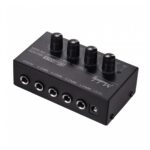 Mini Mixer De Linea Xp Audio Mx400 4 Canales - Imagen 2