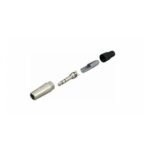 Ficha Conector Plug 6.5 Stereo Rean RP3C, Metalico - Imagen 2