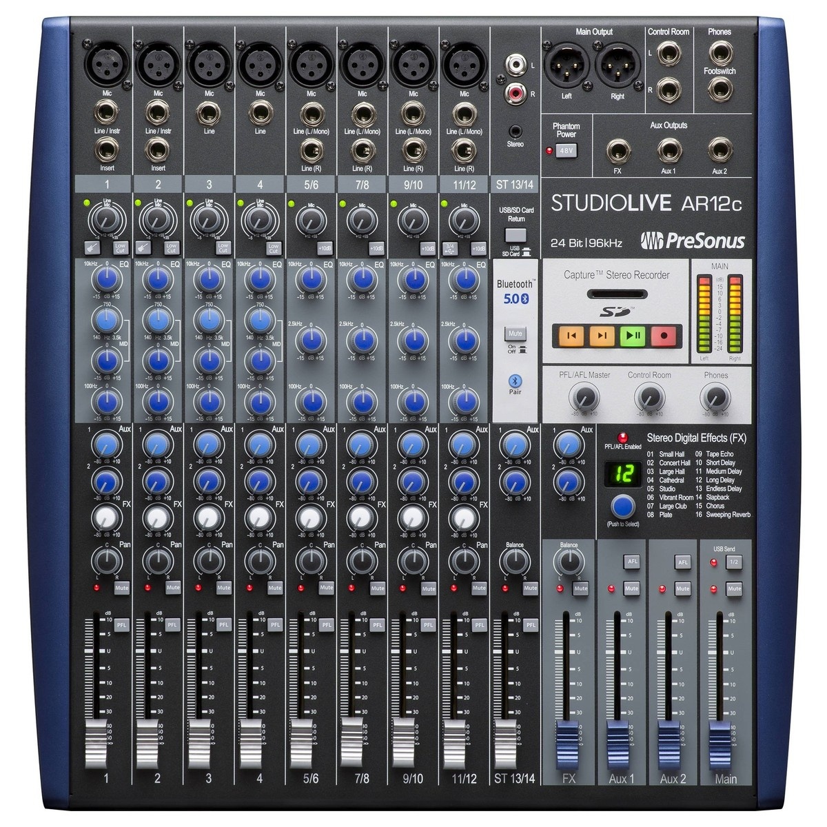 55722_4.jpg Consola Analógica PreSonus StudioLive AR12c USB-C Grabación Multipista - Imagen 1