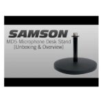 Soporte Pie de Micrófono Samson MD5 - Mesa - Imagen 5